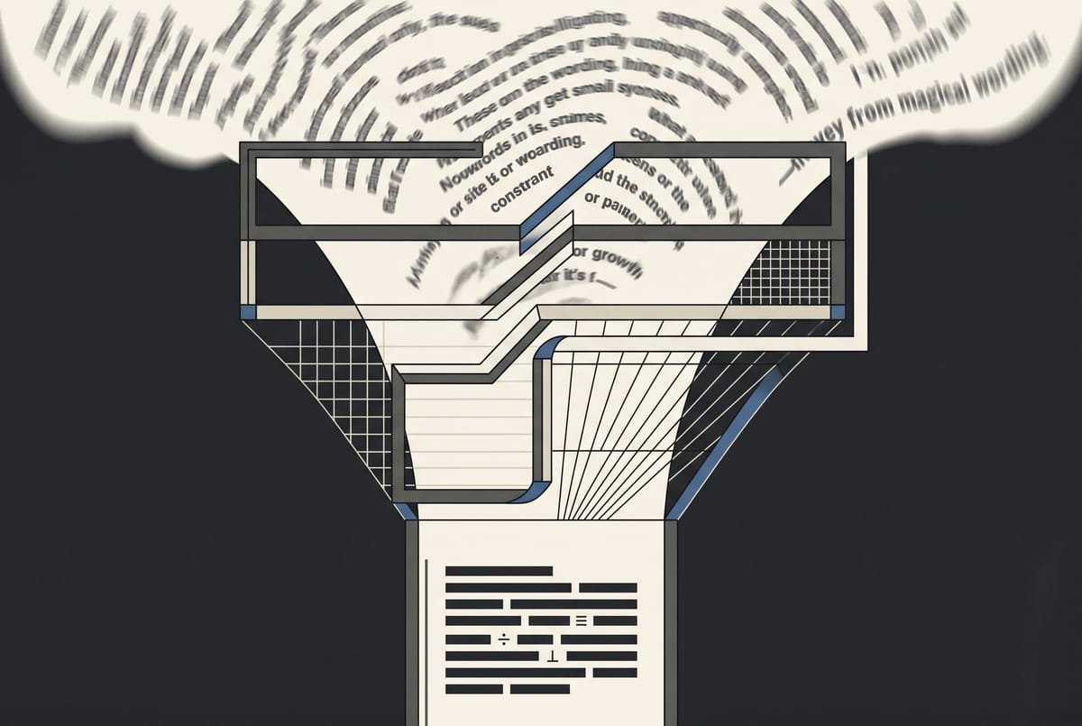 The AI Is Not Guessing What You Want. It Is Averaging What You Might Mean.